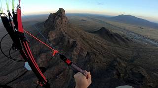 Picacho Peak, AZ - Paramotor