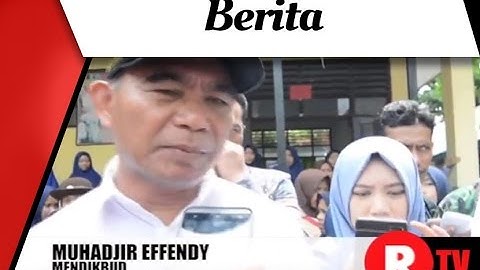 Mendikbud Tinjau Program Indonesia Pintar di Pulau Barrang Lompo