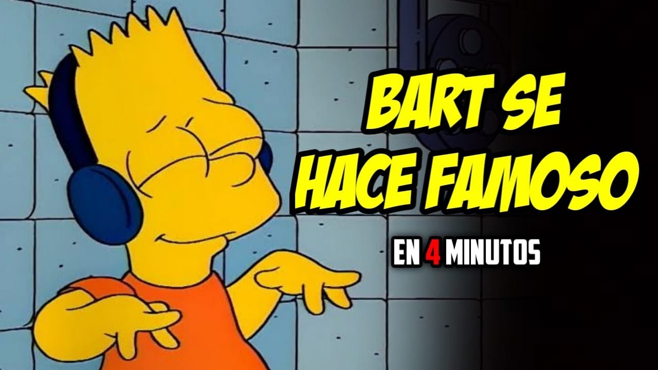 Bart se hace Famoso - Los Simpson - YouTube