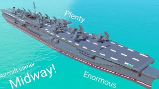 #trailmakers Pinsk shipyard: New Aircraft carrier Midway Entered service!