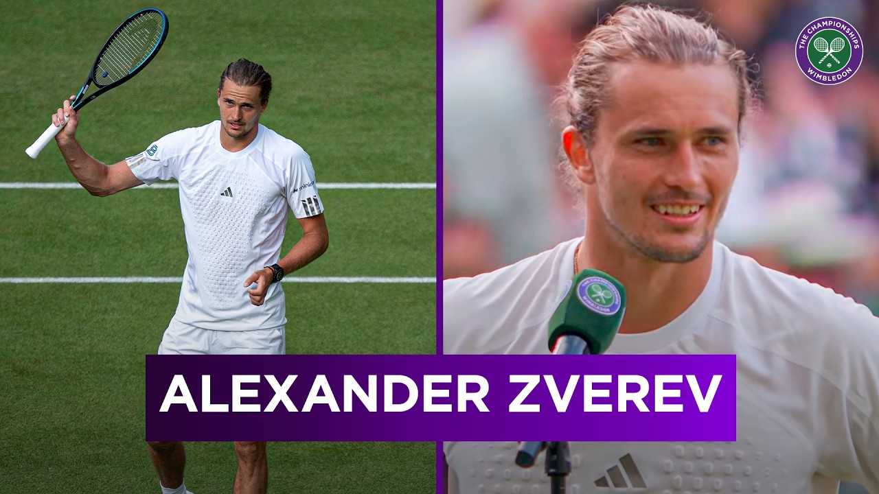 "I saw the draw, I was like oh no" | Alexander Zverev | First Round Post-match Interview