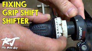 Fixing SRAM Grip Shift Shifter That Won&#39;t Click/Stay In Gear