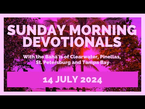 Sunday Morning Devotionals