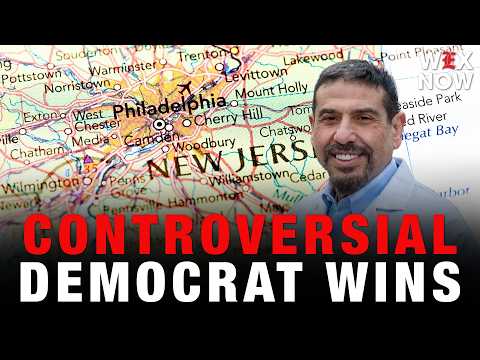 Video thumbnail: Controversial progressive Democrat Adam Hamawy wins primary for New Jersey’s 12th District — The Washington Examiner