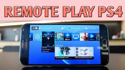 REMOTE play ps4 games To Any Android mobile
