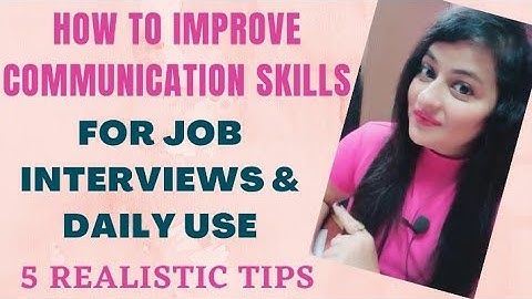 Communication skills |Communication skills for Job Interviews #communicationskills #readytogetupdate