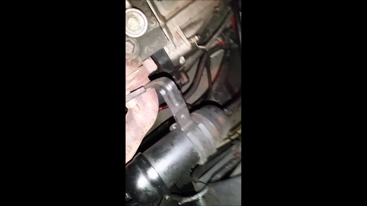 2002 Ford Taurus radiator removal - YouTube