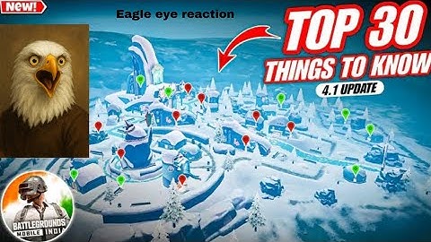 Everything about BGMI 4.1 update top 30 things/ tricks You must know Frosty funland event guide