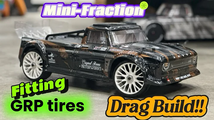 Arrma Infraction Drag Build and Fitting GRP Tires