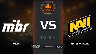 MIBR vs Natus Vincere, map 2 dust2, FACEIT Major London 2018