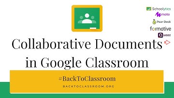 Adding a Collaborative Document to Google Classroom