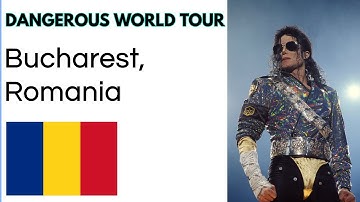 Michael Jackson Live in Bucharest - I Just Can’t Stop Loving You - Dangerous Tour 1992