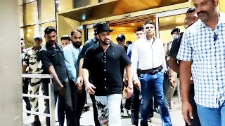 Salman Khan Exudes Royalty Vibes As He Reaches Mumbai Airport With Heavy Security