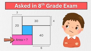Tricky Geometry Area Question Asked Middle School Exam !