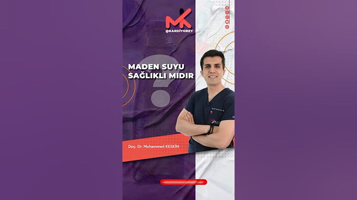 Maden suyu Sağlıklı Mıdır?