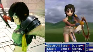 Final Fantasy VII Remake INTERmission Yuffie Summon Sequence Versis FF7 OG