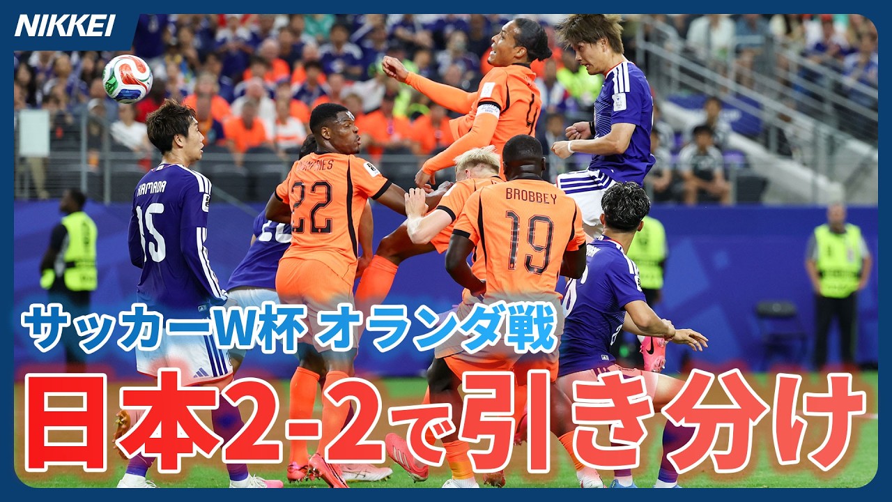サッカー オランダ 戦