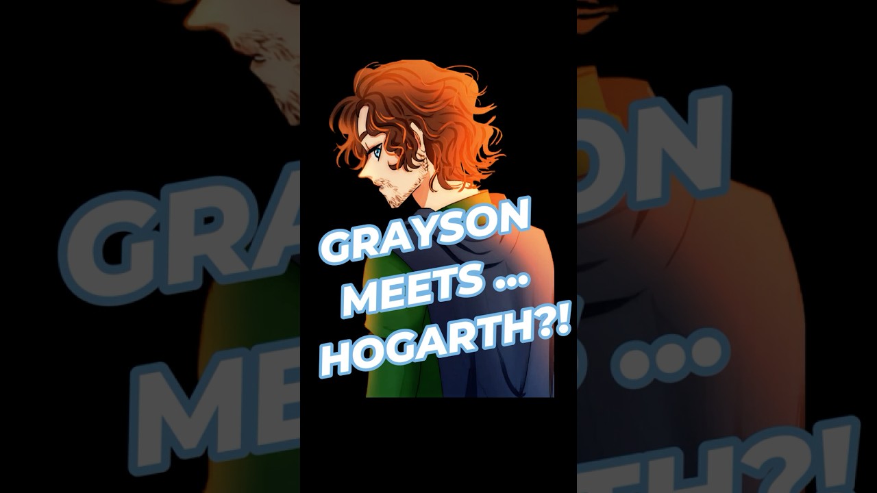 Grayson meets ... Hogarth?! #swornprotector #kimcarter