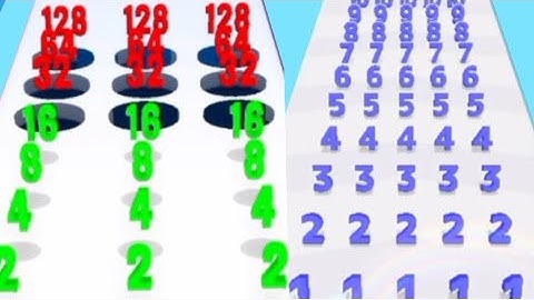 8 Minutes Satisfying Additional Math Gameplay - Number Master Vs Number Hole | All Levels