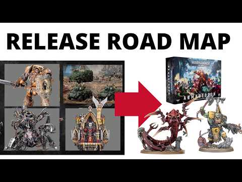 Warhammer 40K Release Road Map - Every Upcoming Release Summarised - Reveals, Teasers + Speculation