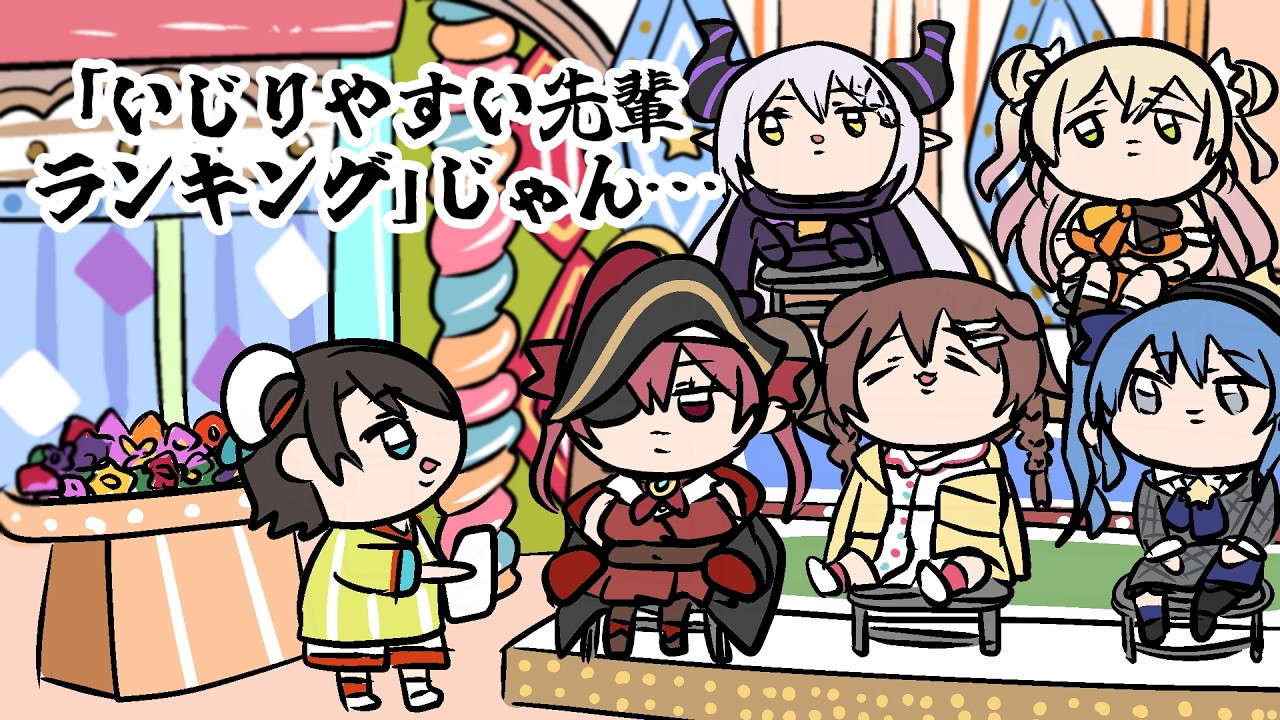 ホロ格付けで本質に気付いてしまうラプラス・ダークネス【ホロライブ/手描き切り抜き】