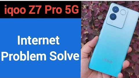 How to fix no network problem, iqoo Z7 Pro 5G me internet problem solve kaise karen