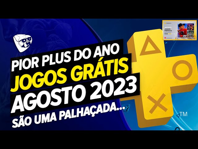 Confira os jogos gratuitos de agosto de 2023 da PlayStation Plus