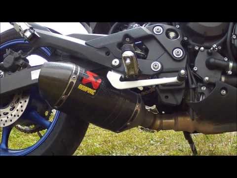 yamaha xj6 scarico akrapovic