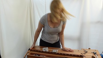 VidaXL workbench: Securing the bench to the floor with Screwfix threaded inserts