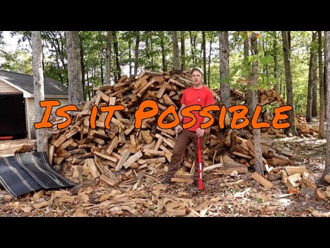 Firewood Dries Better In a Pile