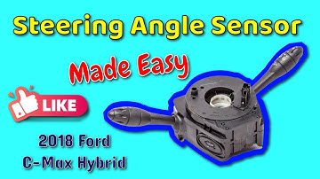How to Use Steering Angle Sensor Calibration Function on SDS | 2018 Ford C-Max Hybrid