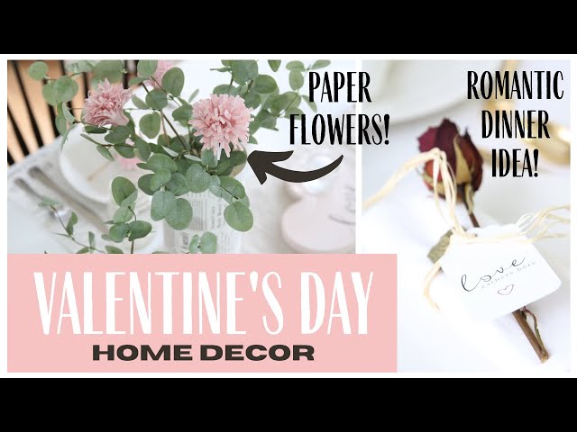 Valentine's Table Decor DIY - Hootshack