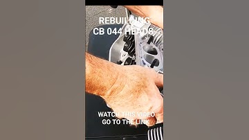 REBUILDING CB 044 HEADS #mechanic #welding #dragracing #automobile #engine #motorsport #diy #cb044