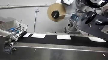 Automatic Labeling Machine for Cards
