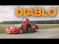 Za kierownicą auta z plakatów | Lamborghini Diablo z 1993 roku | Testdrive | #VLOG