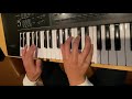 竹内まりやMariya Takeuchi”想い出のサマーデイズ&quot;(‘79)/cover/sing with a piano