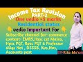 INCOME TAX REVISION CLASS2For all competitive exam,Ugc Net,Htet,Cet Mains Accountant,BBA,Bcom,MBA,CA