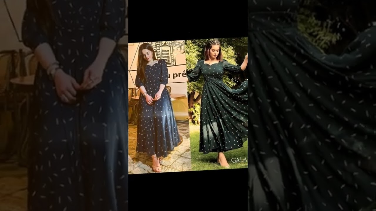 New Black dress design|| Alpona's Zone|| Eid collection 2022||Balack colour Eid collection design||