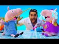 A Pescaria de George Pig: Quando a Peppa Pig Precisa do Doutor de Brinquedos - História infantil.