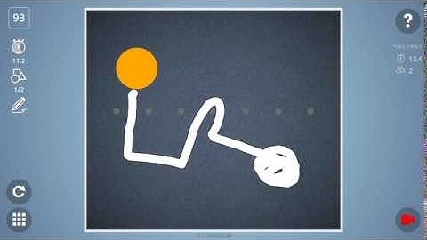 Check out how I solved level 93 in Brain It On! #BrainItOn