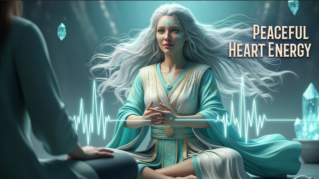 🌊 Emotional Healing Music for Peaceful Heart Energy | Lemurian Water Waves 528Hz