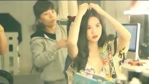 Cận cảnh nét trong veo của Ngọc Trinh