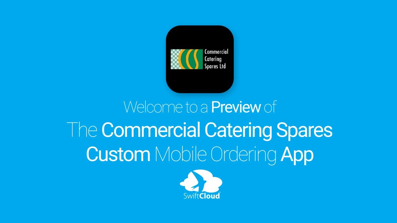 Commercial Catering Spares Mobile App Preview COM000W YouTube