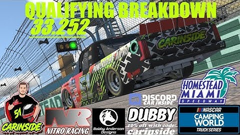 Qualifying Breakdown // iRacing C-Fixed Trucks at Homestead Miami Speedway