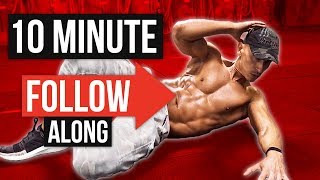 Intense 10 Minute ABS Workout! (Follow Along)