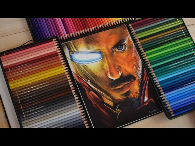 Satyam Adhikary - Tony Stark face Drawing!!