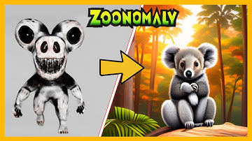 Zoonomaly Game VS Real Life - All Character Comparison Remix Mode version #zoonomaly #horrorgaming