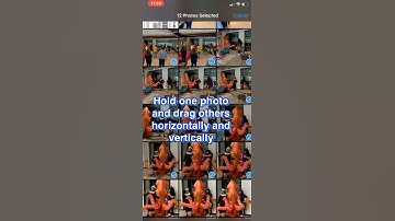 Select multiple photos at a time in iPhone