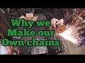 G70 custom haul chains - why we make our own truck chains for hauling heavy equipment