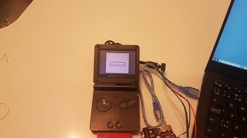 Pokemon Battle Between Game Boys Linked Through a PC